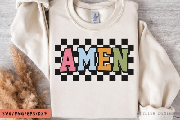 Amen SVG PNG: Faith Graphics for T-Shirt Designs