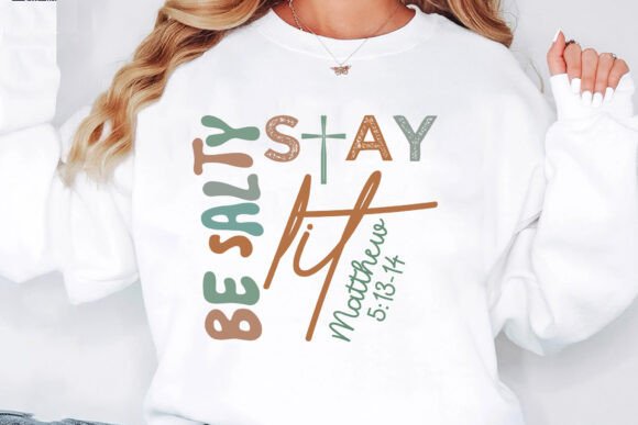 Be Salty Stay Lit SVG: Graphics for T-Shirt Designs