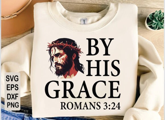 By His Grace Graphics for Faith T-Shirt Designs