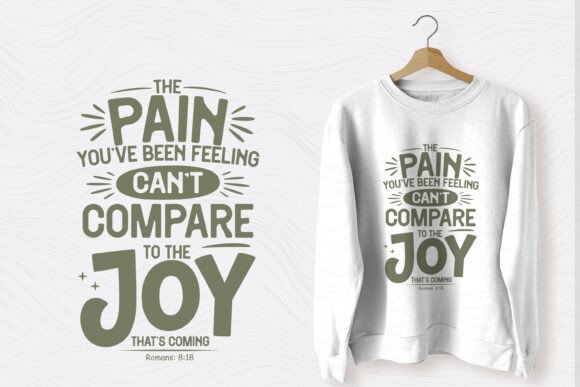 Christian Quote Typography SVG: Graphics for T-Shirt Designs