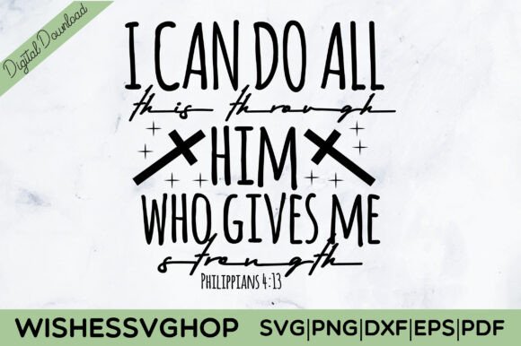 Christian Religion Quotes SVG PNG: Graphics & T-Shirt Designs