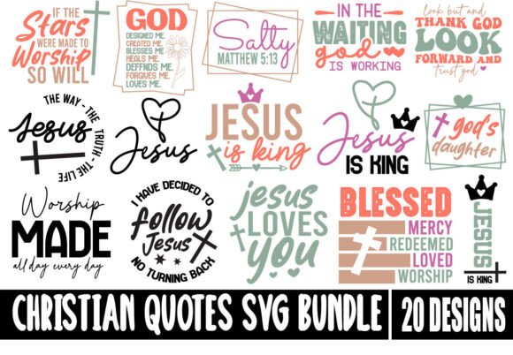 Christian SVG Bundle: Graphics & T-Shirt Designs