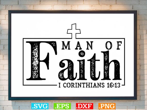 Man of Faith SVG: An Embroidery Design Review