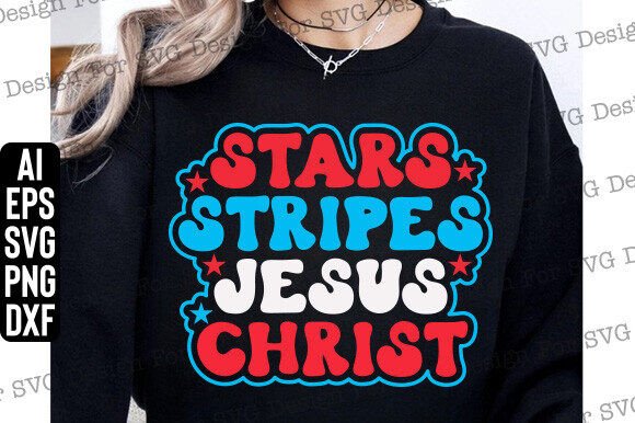 Stars Stripes Jesus Christ: Fourth of July Design Review