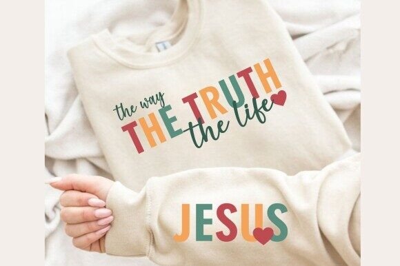 The Way the Truth Life Christian SVG PNG Review